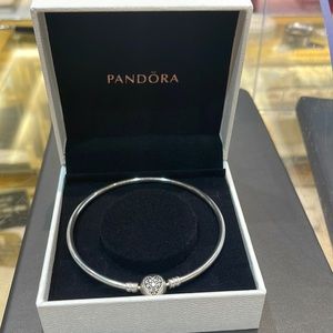 Pandora Bangle (You melt my heart) - Engraving